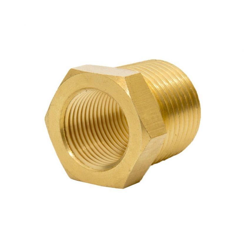 Brass Reducing Bush Fitting - Continental Hydraulic