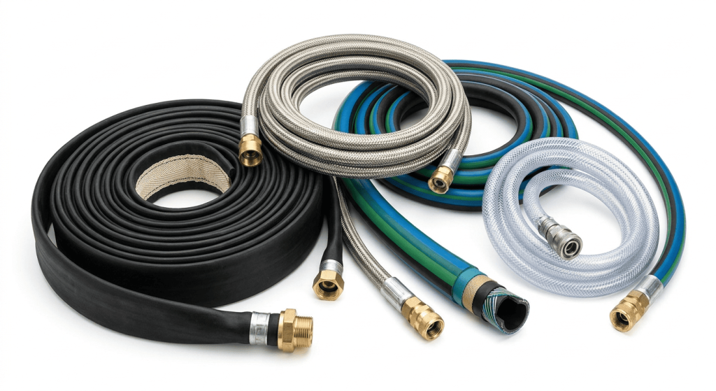 A Variety of Industrial Hose such as PVC Hose and Composite Hose and More in Malaysia