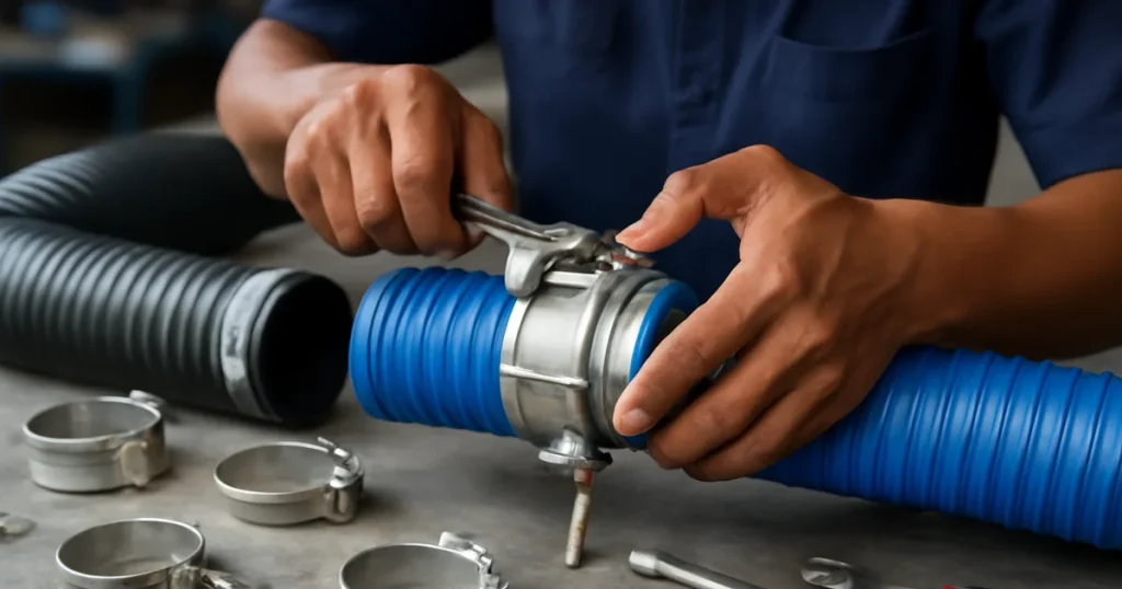 Hands-On Tutorial: Proper Installation and Use of Clamps & Couplings for Industrial Hoses in Malaysia